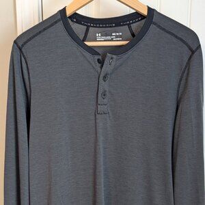 Under Armour threadborne knit fitted henley